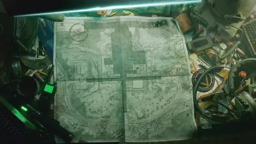 The Raven Rock bunker loading screen — the run starts above ground, but almost all of it happens below.