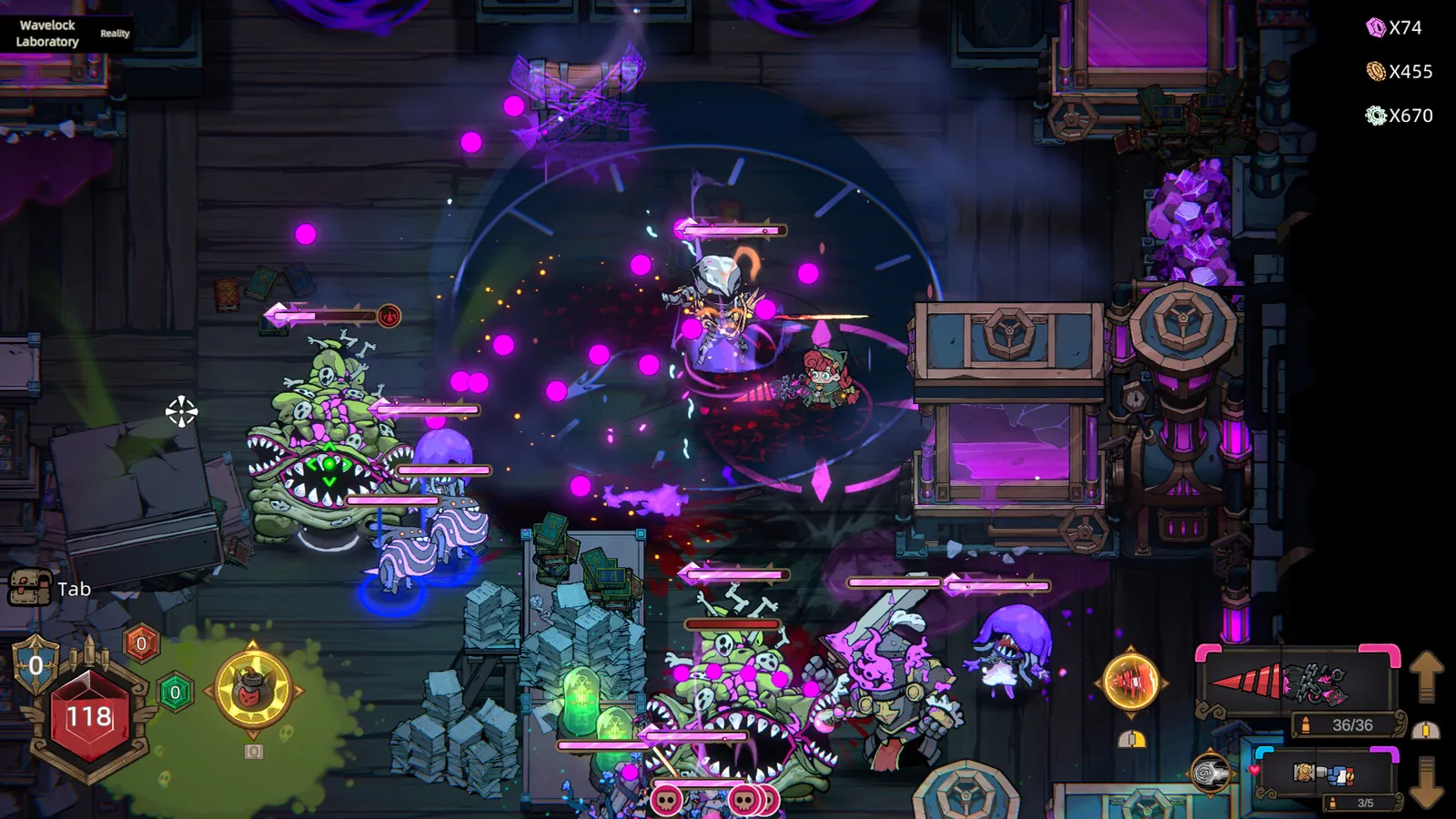 Pass the Fear controller layout screenshot