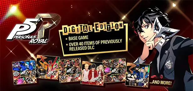 Persona 5 Royal official Steam store banner.