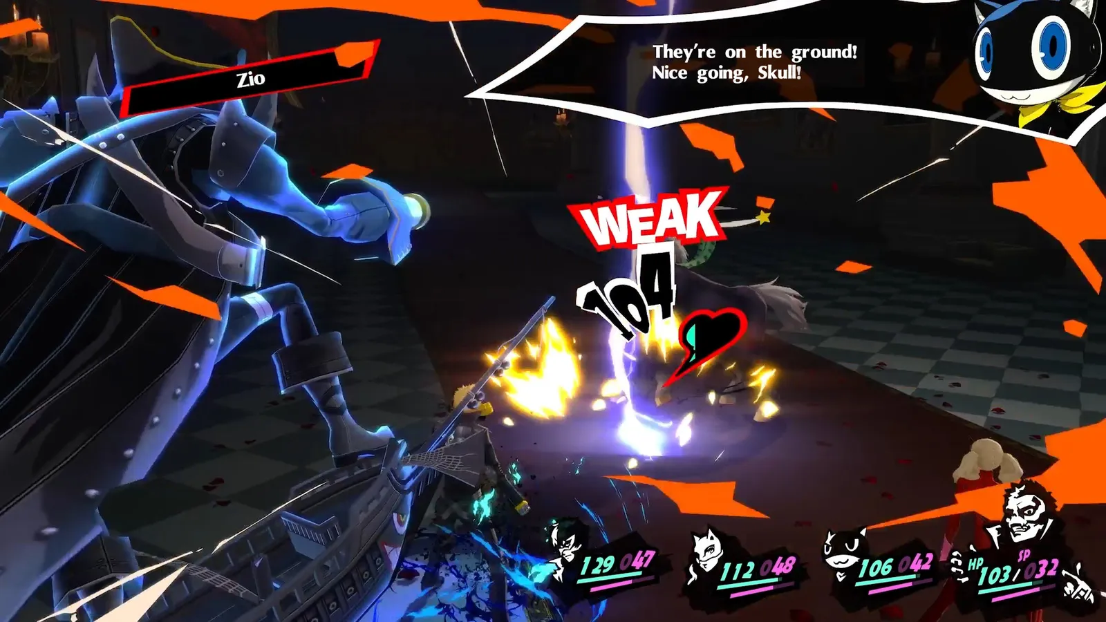 Persona 5 Royal official gameplay screenshot.