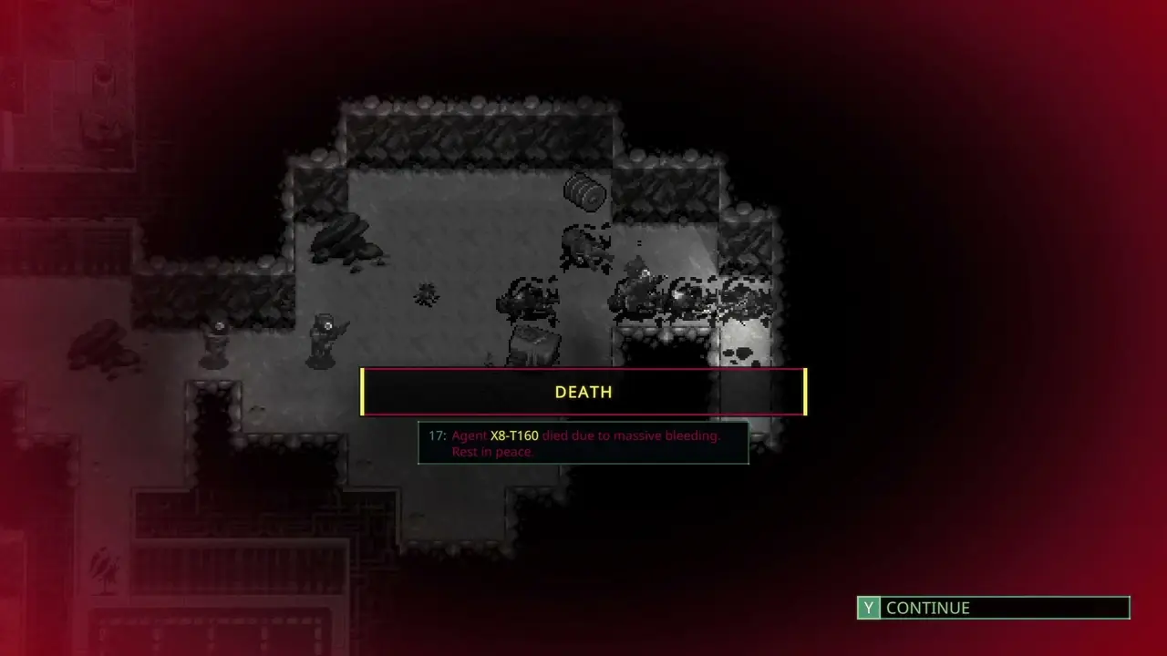 Quasimorph factions — official 1.0 release trailer still.