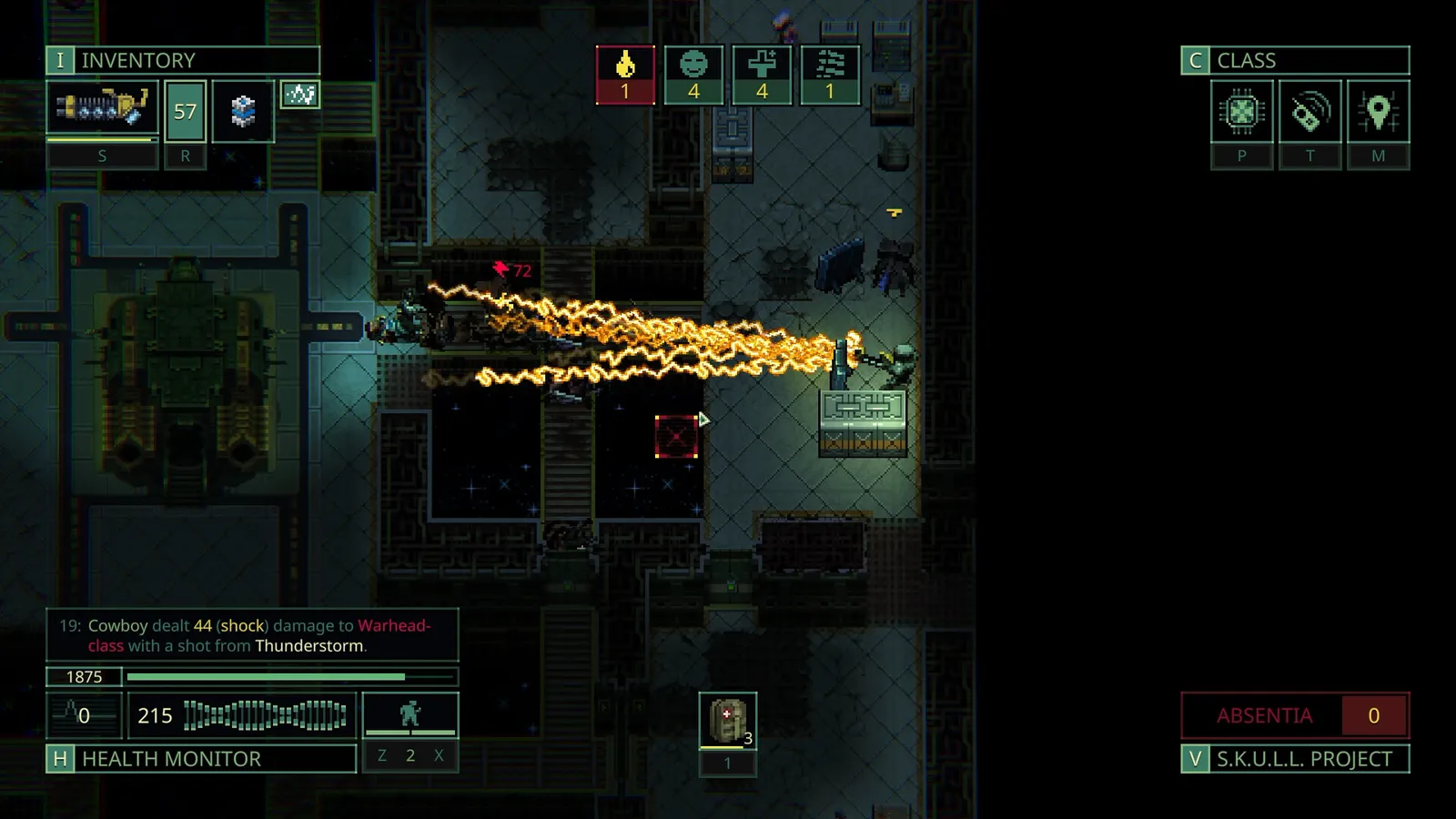 Quasimorph — Tezctlan revivalist storyline mission, station warfare.