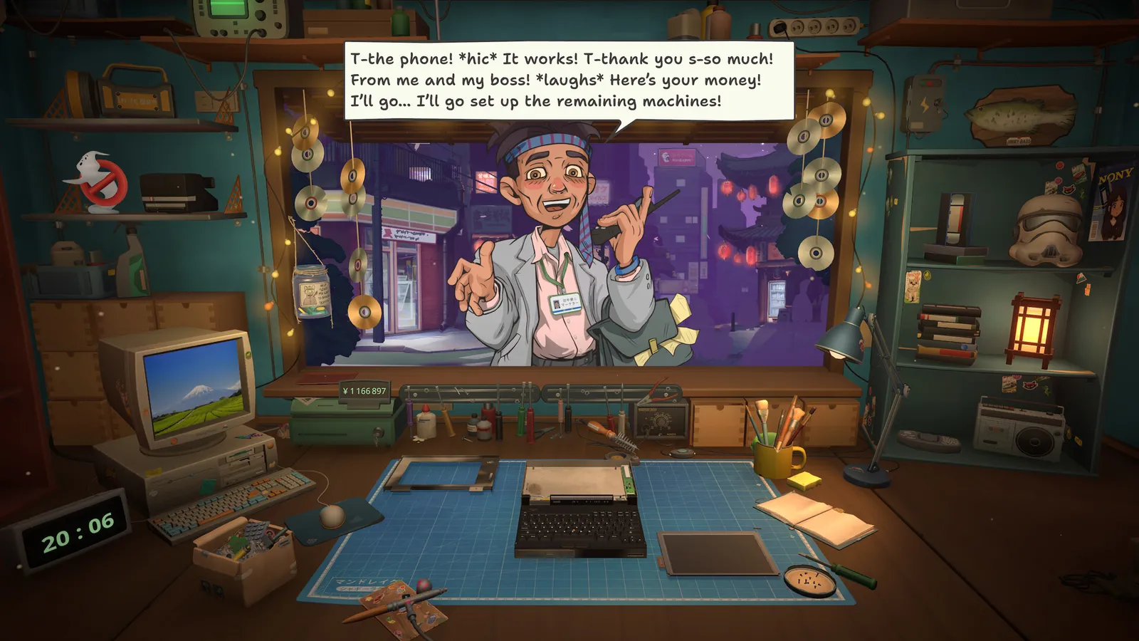 ReStory repair-shop gameplay