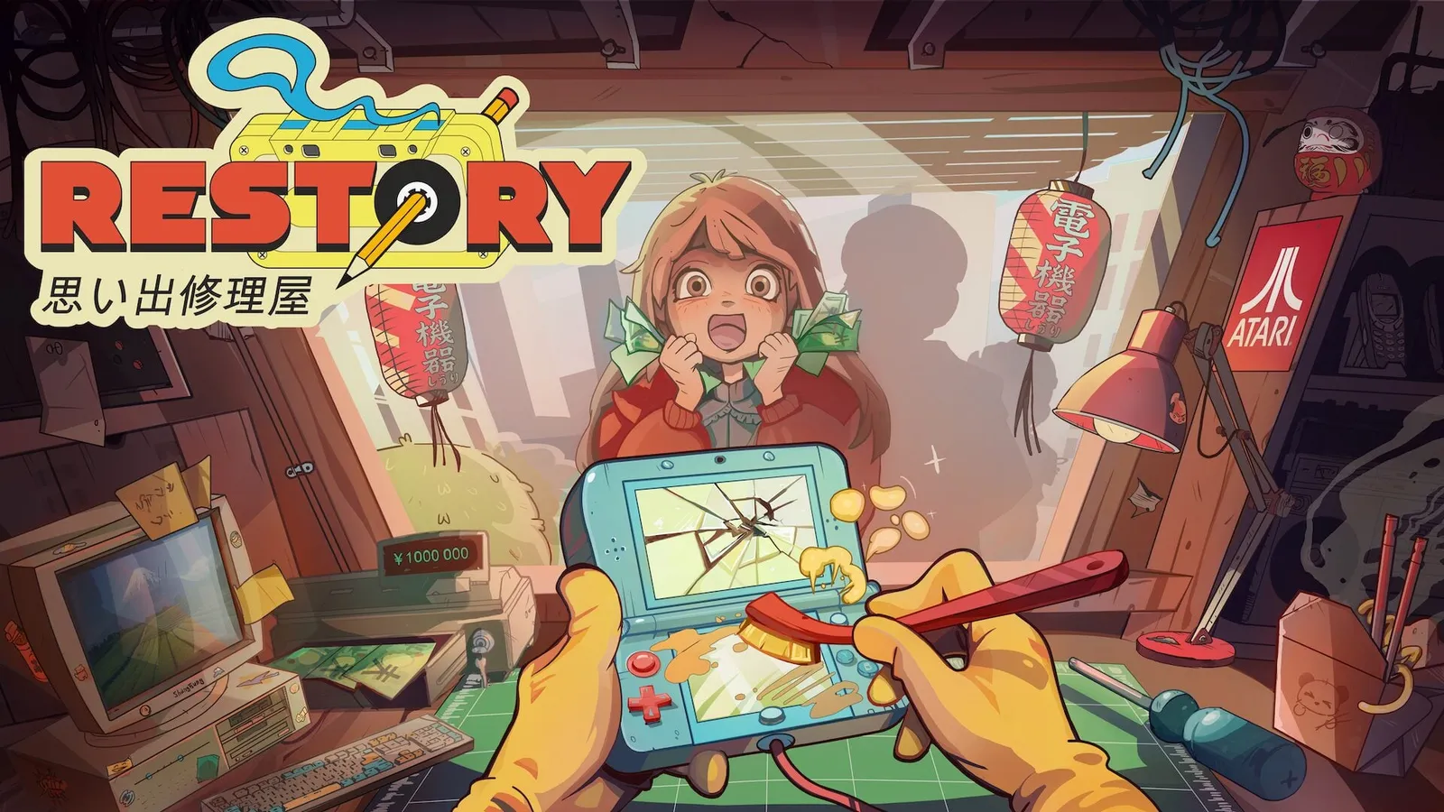 ReStory repair-shop gameplay