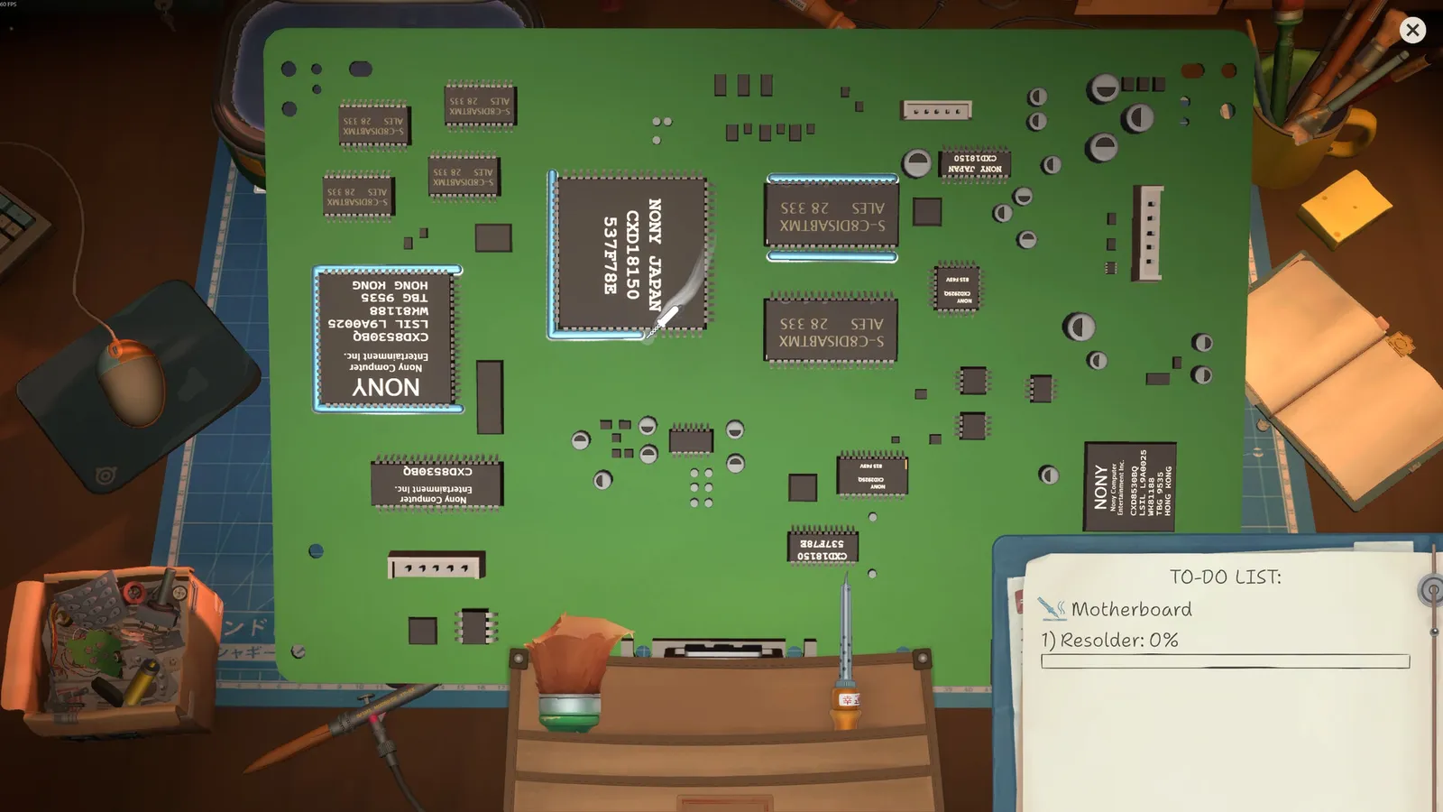 ReStory repair-shop gameplay