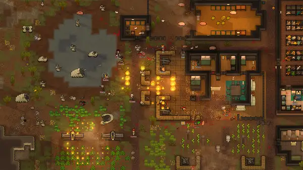 RimWorld 游戏截图(Steam 商店页)