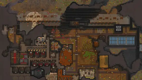 RimWorld 游戏截图(Steam 商店页)
