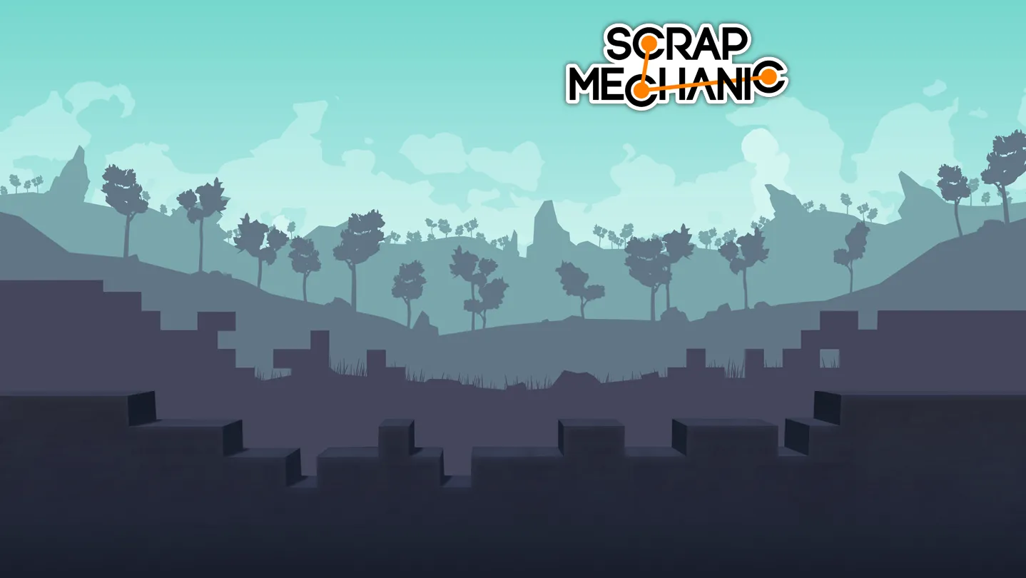 Scrap Mechanic page background art