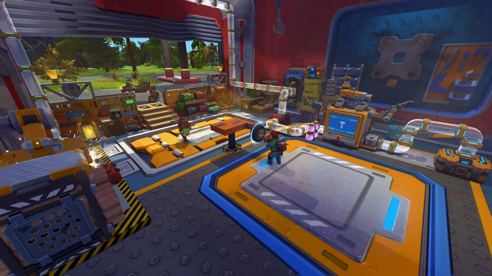 Scrap Mechanic vehicle building