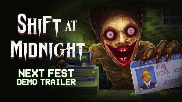 Shift At Midnight Steam Next Fest trailer still — night shift gameplay