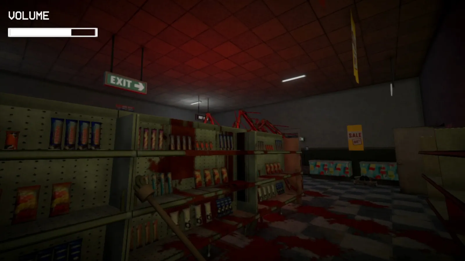 Shift At Midnight official gameplay screenshot — night shift at the gas station