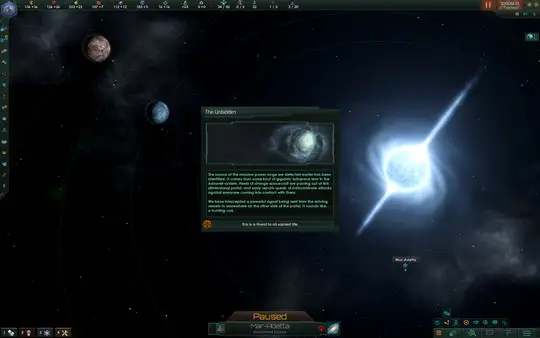Stellaris Nomads 内容画面