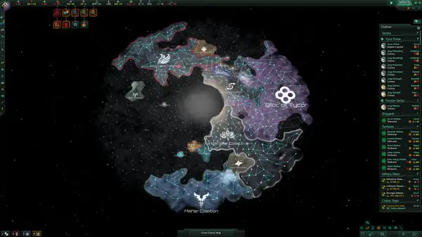 Stellaris 游戏画面
