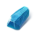 A kyanite crystal ore in Subnautica