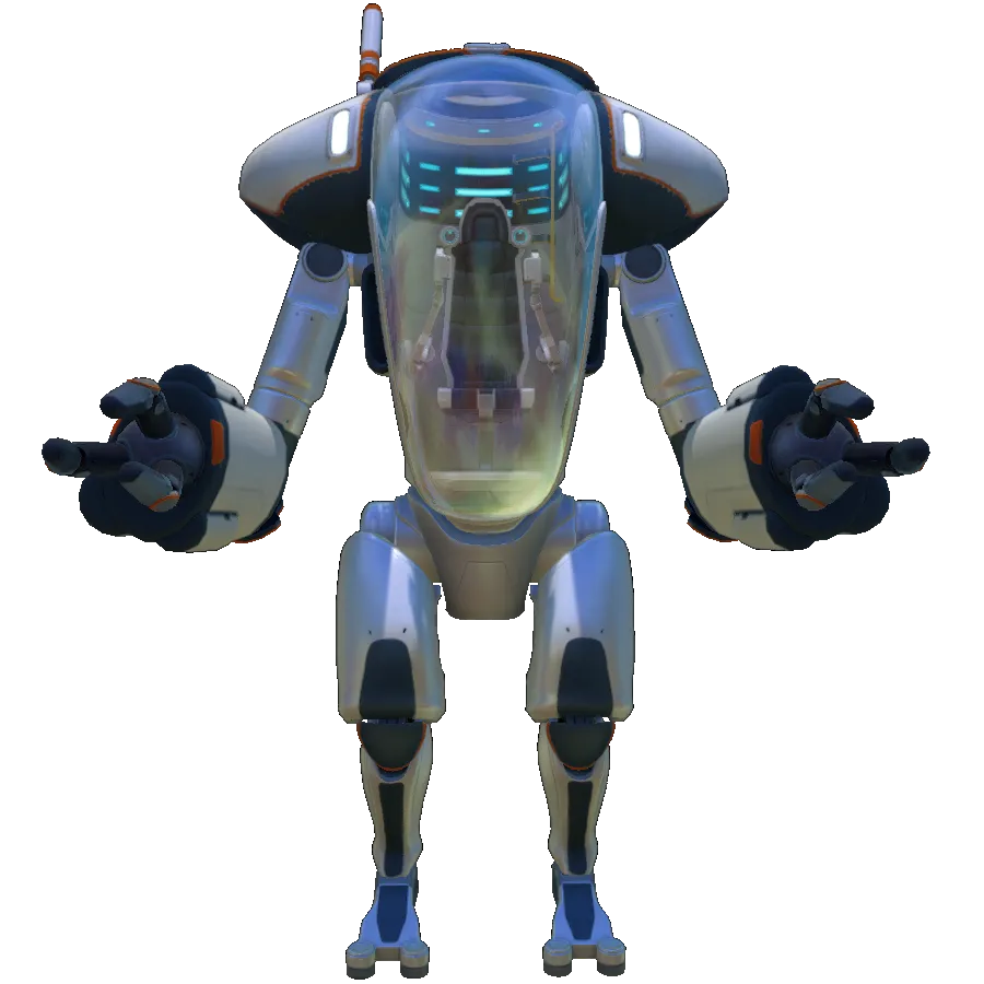 The Prawn Suit exosuit in Subnautica