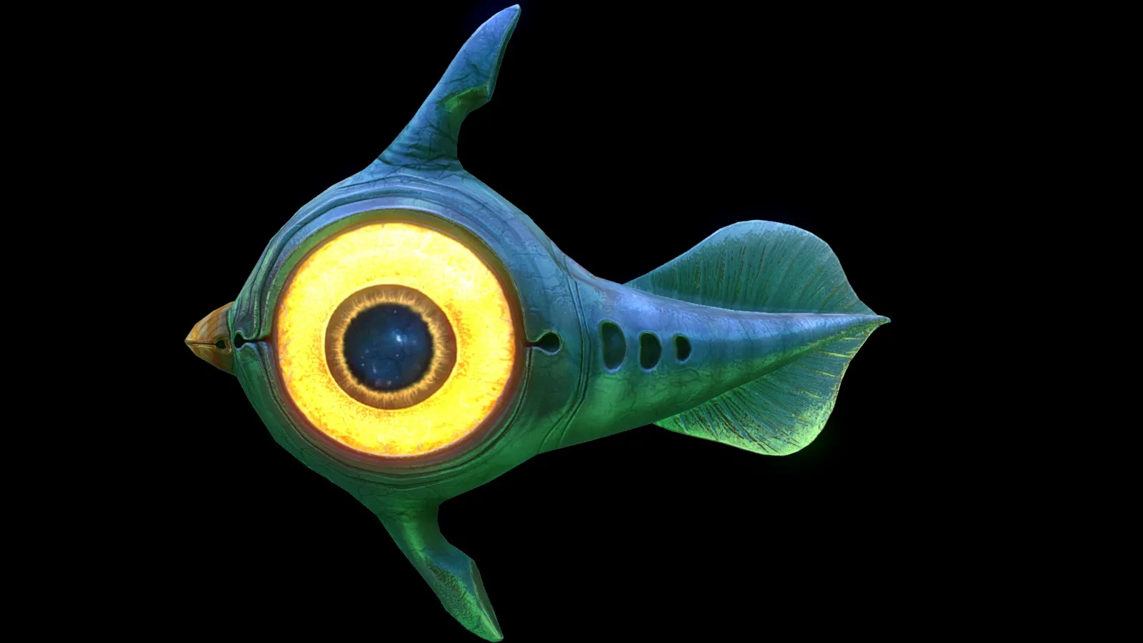 The Peeper — official Subnautica Wiki fauna render