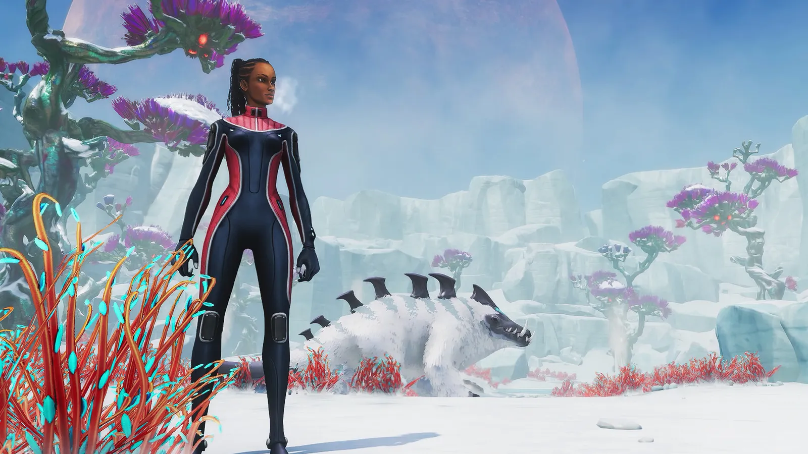 Official Subnautica Below Zero gameplay screenshot from the Steam store page