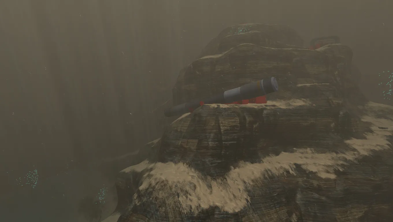 Official Subnautica wiki screenshot of the Crash Zone and the Aurora