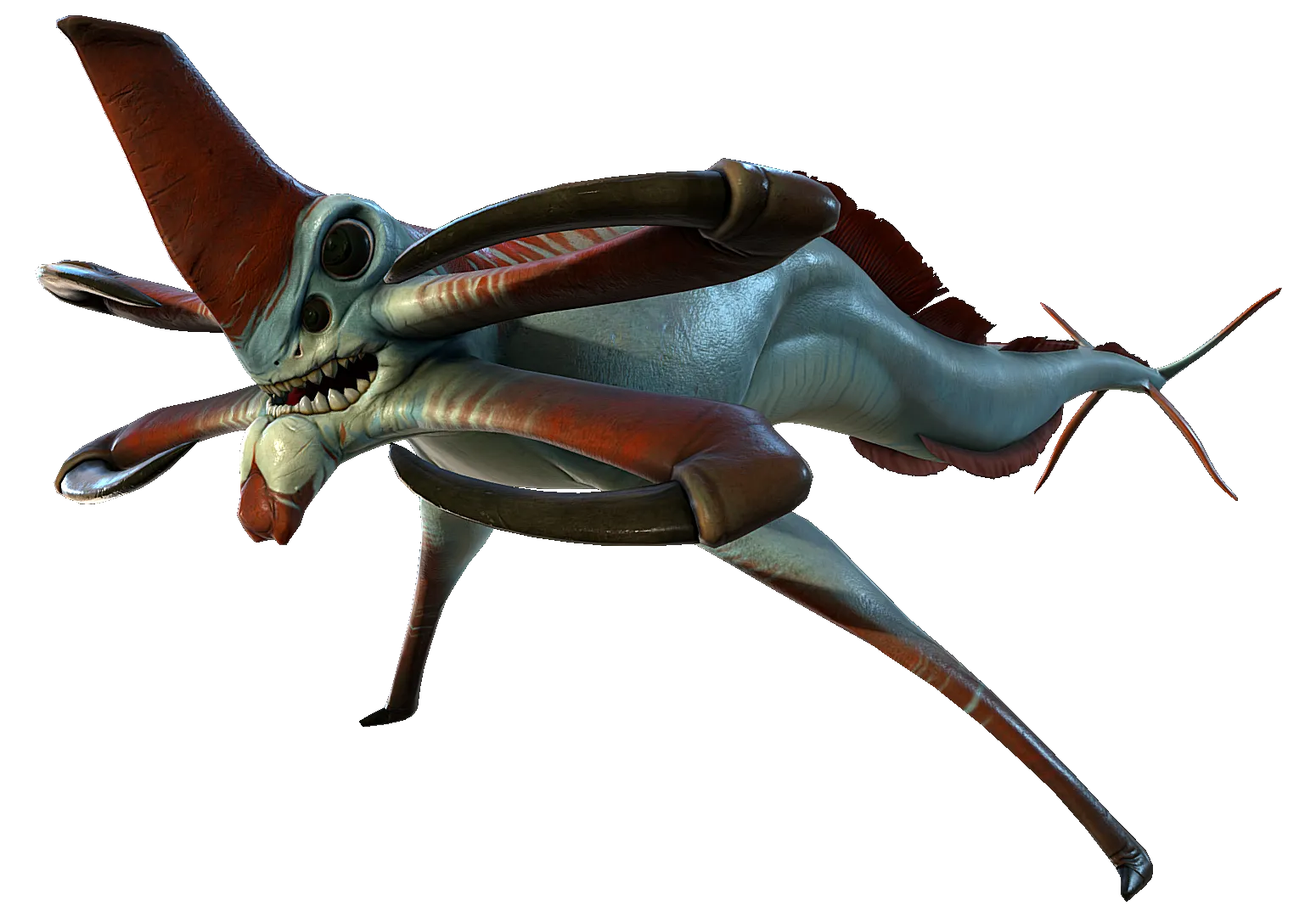 The Reaper Leviathan, Subnautica's iconic 55-meter ambush predator