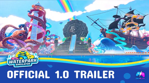 Waterpark Simulator official gameplay screenshot.
