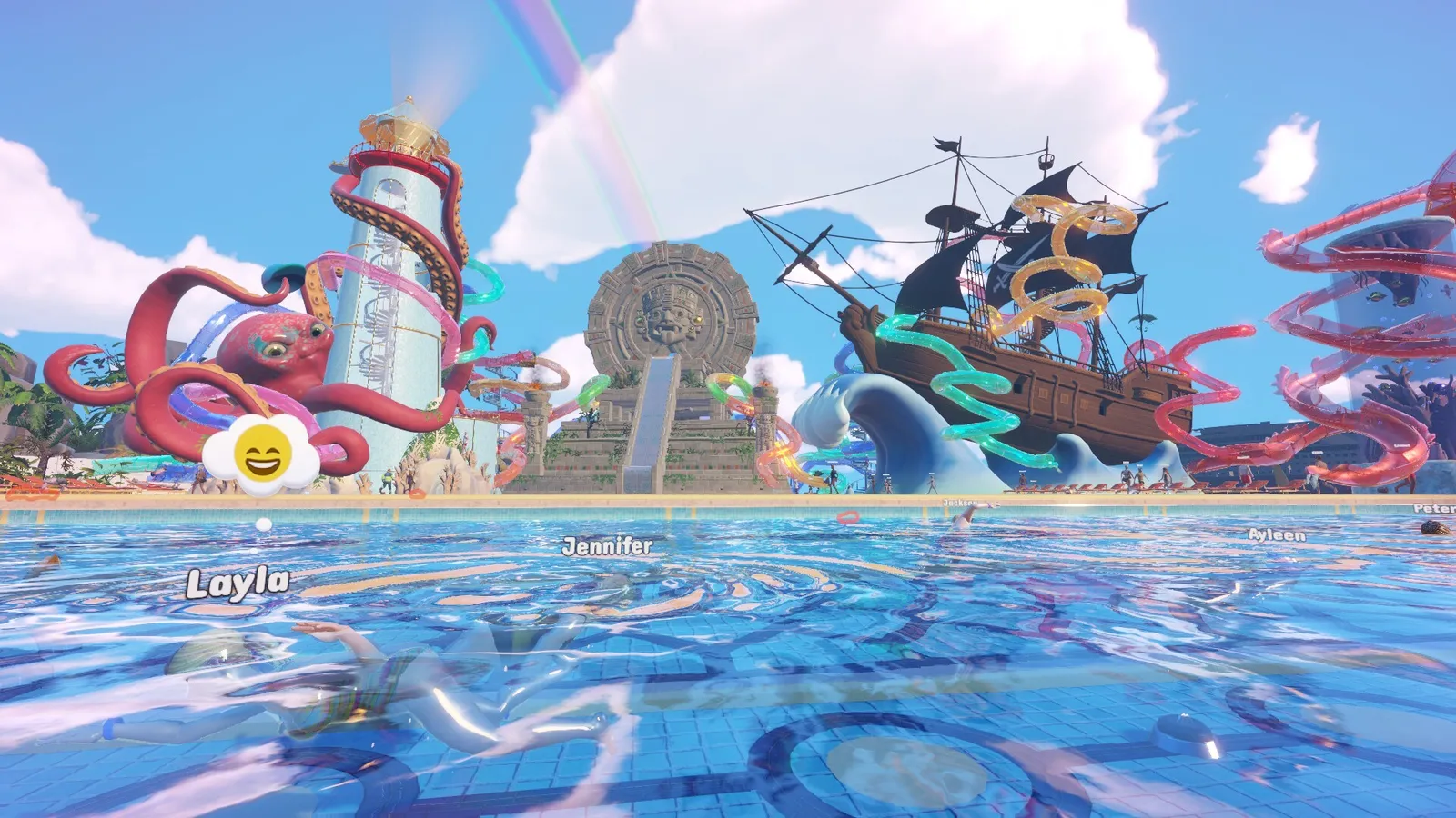 Waterpark Simulator — the park that became a streaming phenomenon.